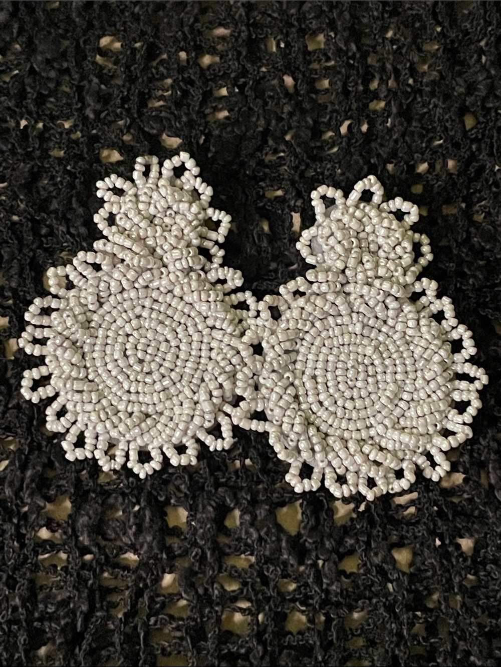 Beaded Statement Earrings